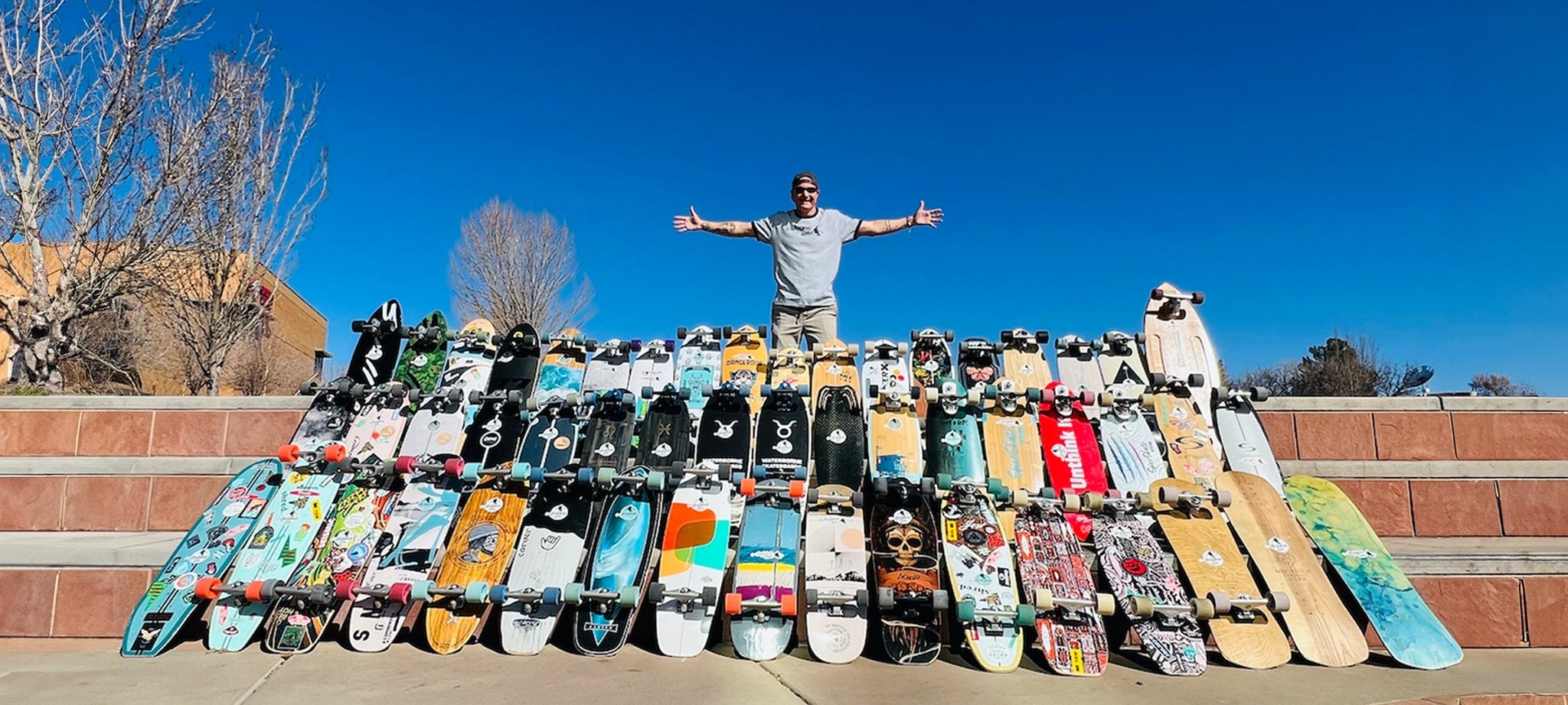 3枚セット ドゥーズィエムクラス　art surf skate Interview with Steve Palmer from Surfskate Love