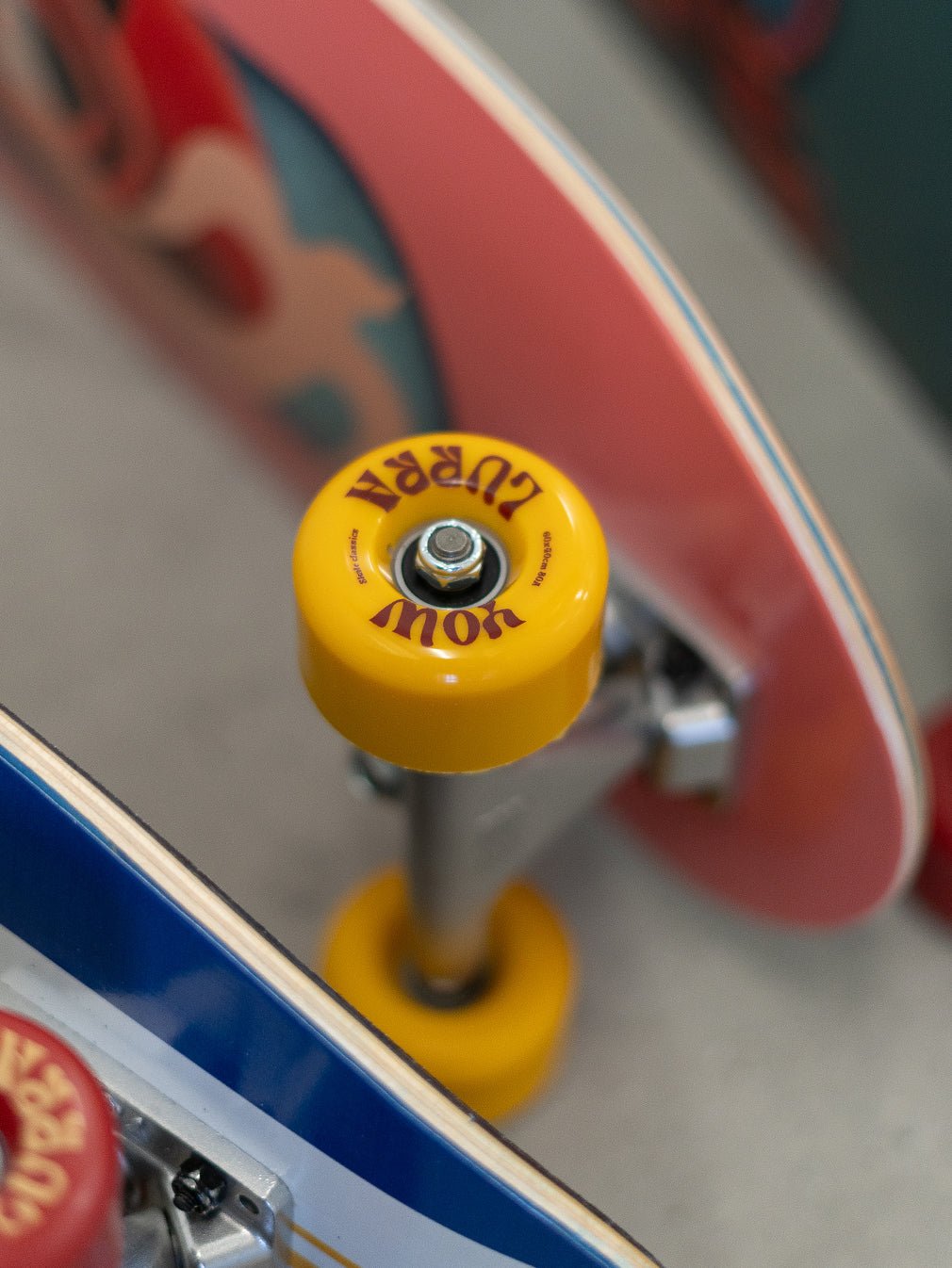 YOW Lurra Surfskate Wheels Mustard 60mm, 80A | 2025 - Youth Lagoon