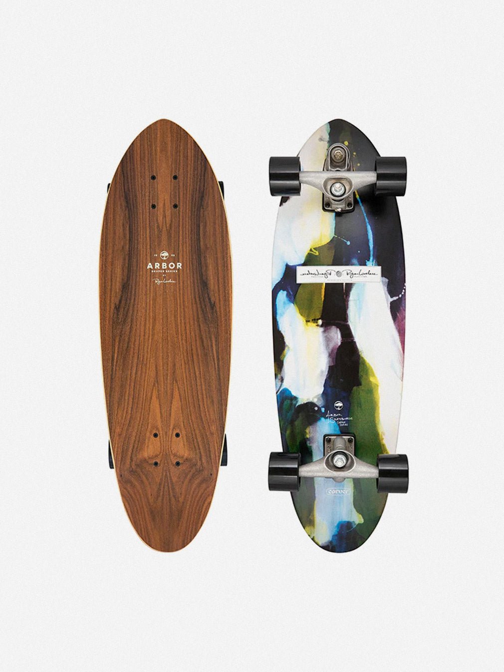 Arbor x Carver x Ryan Lovelace C7 32" Surfskate - Youth Lagoon