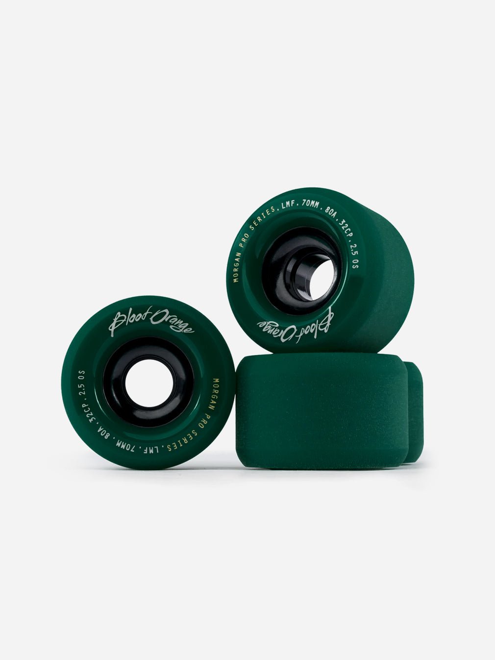 Blood Orange Morgan Pro 70mm, 80A Midnight Green - Youth Lagoon