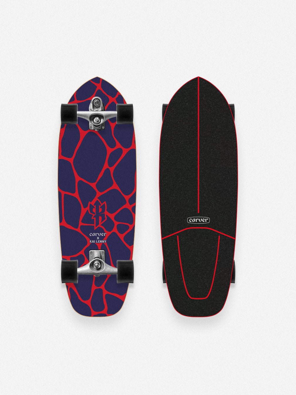 Carver Kai Lenny Lava C7 31" Surfskate - Youth Lagoon