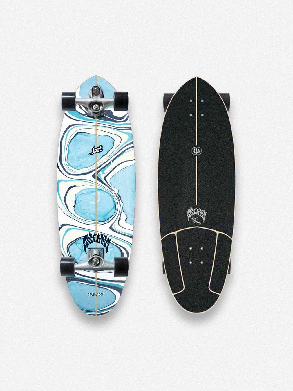 Carver Quiver Killer C7 32" Surfskate - Youth Lagoon