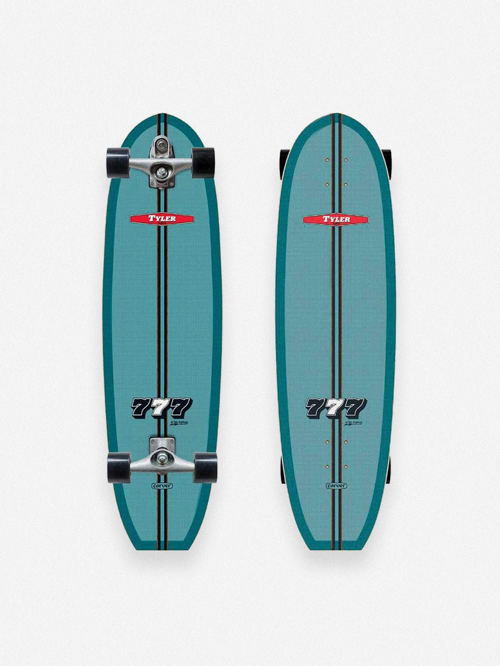Carver Tyler 777 C7 36.5" Surfskate - Youth Lagoon
