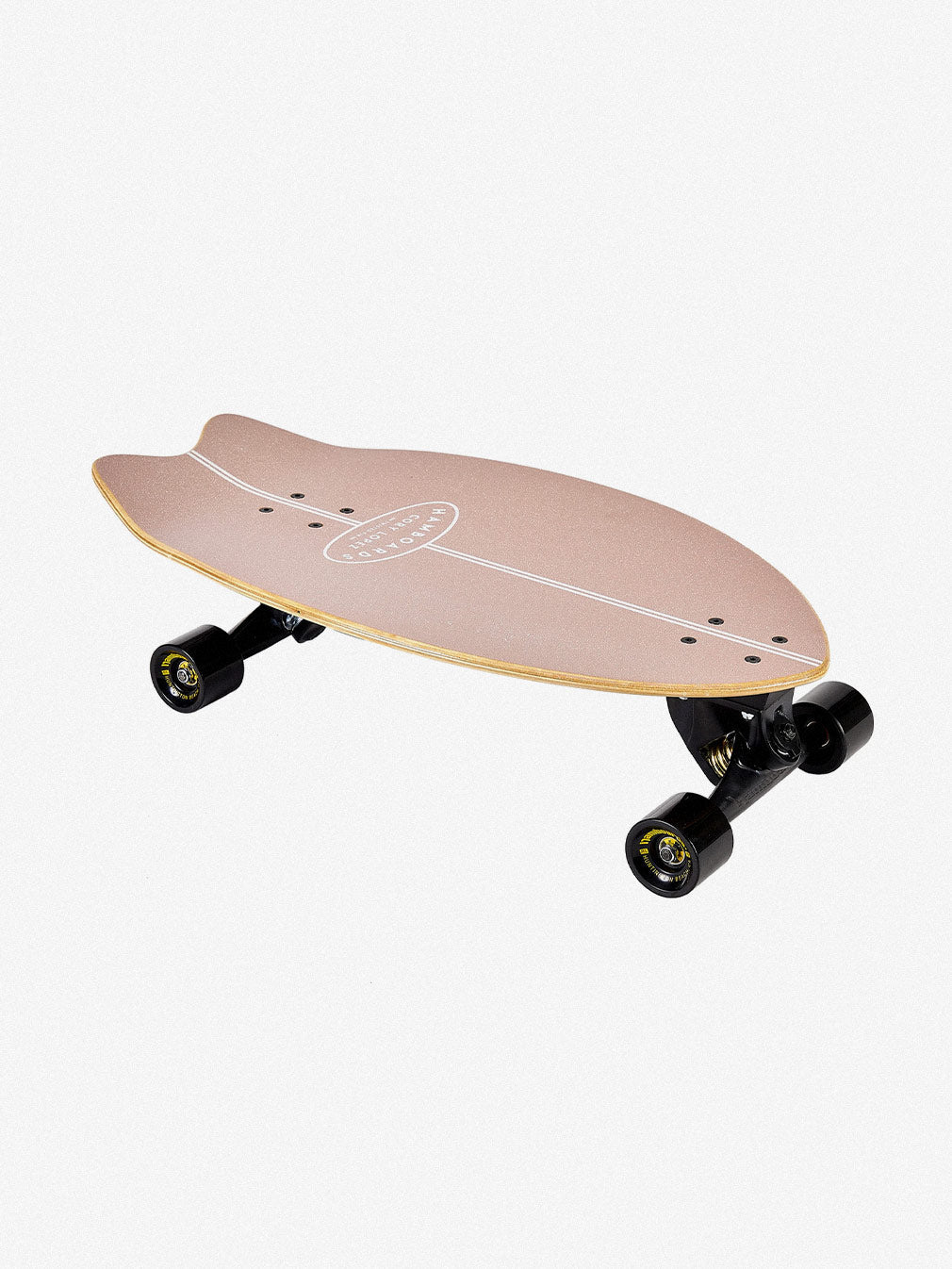 Hamboard Twisted Fin Birch Pastel 26″ Surfskate - Youth Lagoon