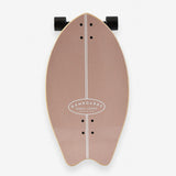 Hamboard Twisted Fin Birch Pastel 26″ Surfskate - Youth Lagoon