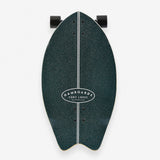 Hamboard Twisted Fin Dark Teal 26″ Surfskate - Youth Lagoon