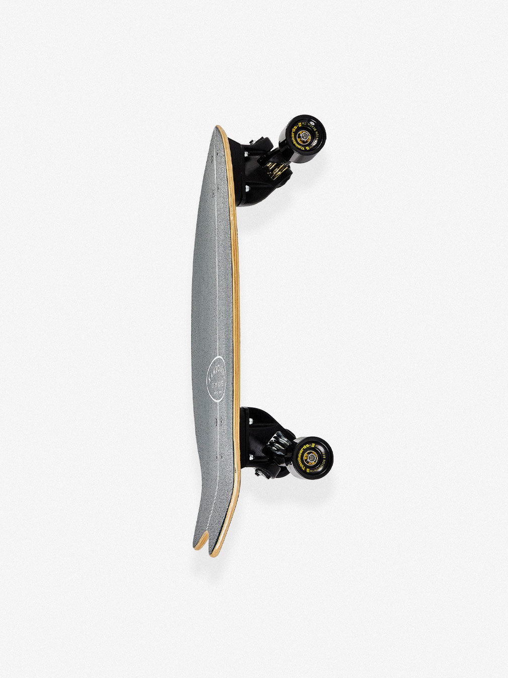 Hamboard Twisted Fin Dark Teal 26″ Surfskate - Youth Lagoon