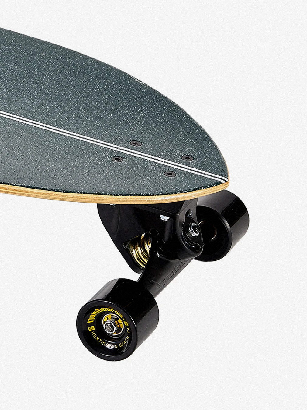 Hamboard Twisted Fin Dark Teal 26″ Surfskate - Youth Lagoon