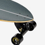 Hamboard Twisted Fin Dark Teal 26″ Surfskate - Youth Lagoon