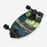 Hamboard Twisted Fin Dark Teal 26″ Surfskate - Youth Lagoon