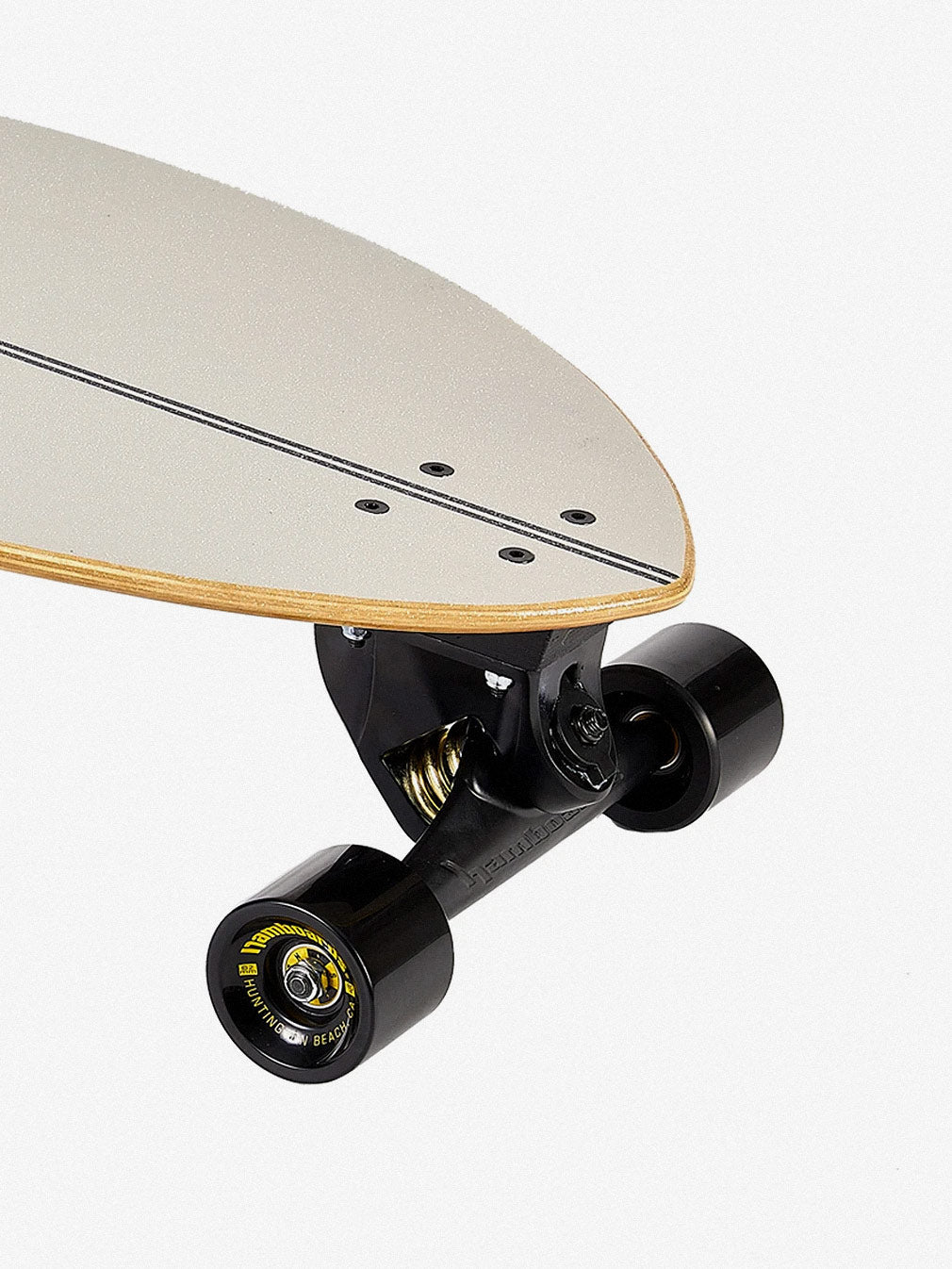 Hamboard Twisted Fin Natural Grey 26″ Surfskate - Youth Lagoon