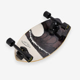 Hamboard Twisted Fin Natural Grey 26″ Surfskate - Youth Lagoon
