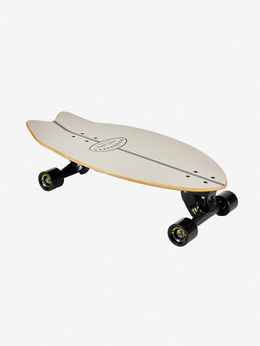 Hamboard Twisted Fin Natural Grey 26″ Surfskate - Youth Lagoon
