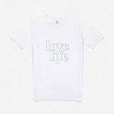 Love Life Green — Women's T-Shirt - Youth Lagoon