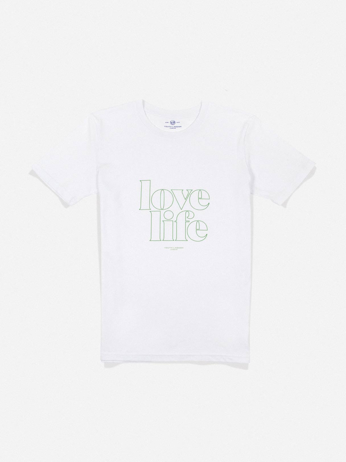 Love Life Green — Women's T-Shirt - Youth Lagoon