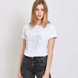 Love Life Green — Women's T-Shirt - Youth Lagoon