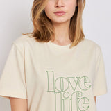 Love Life Natural — Women's T-Shirt - Youth Lagoon