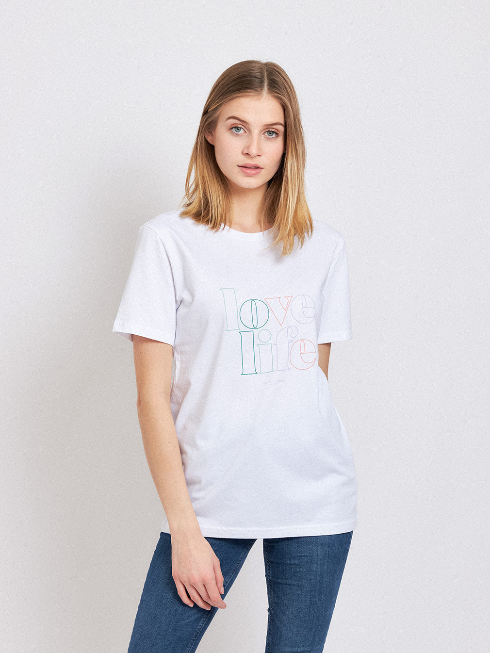 Love Life — Women's T-Shirt - Youth Lagoon