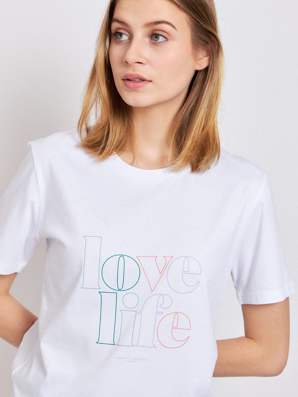 Love Life — Women's T-Shirt - Youth Lagoon