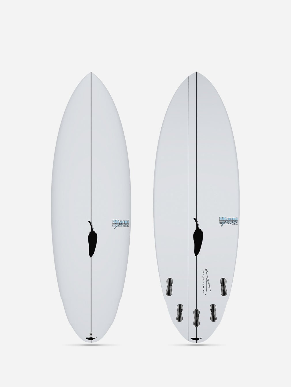 Miami Spice Chilli Surfboard - Youth Lagoon