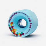 Orangatang Fat Free Wheels 65mm, 77A - Youth Lagoon