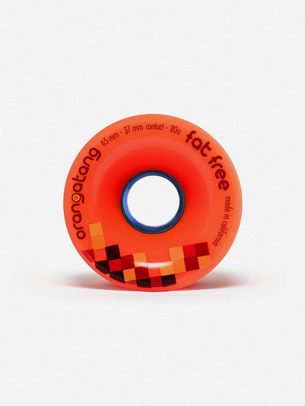 Orangatang Fat Free Wheels 65mm, 80A - Youth Lagoon