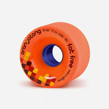 Orangatang Fat Free Wheels 65mm, 80A - Youth Lagoon