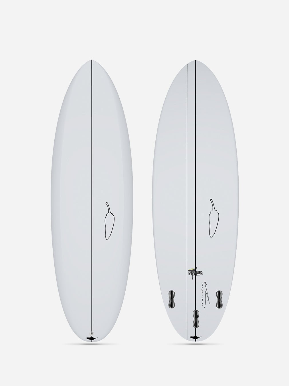 Popper Chilli Surfboard — Youth Lagoon