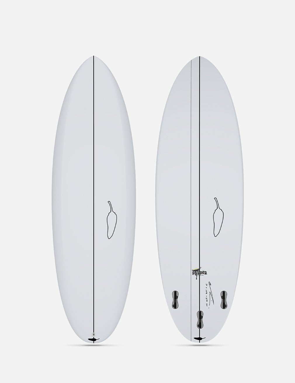 Popper Chilli Surfboard - Youth Lagoon