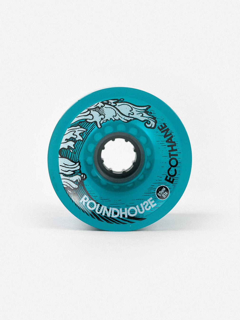 Roundhouse Concave Eco Wheels Aqua, 69mm, 81A - Youth Lagoon