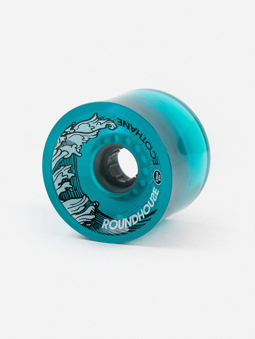 Roundhouse Concave Eco Wheels Aqua, 69mm, 81A - Youth Lagoon