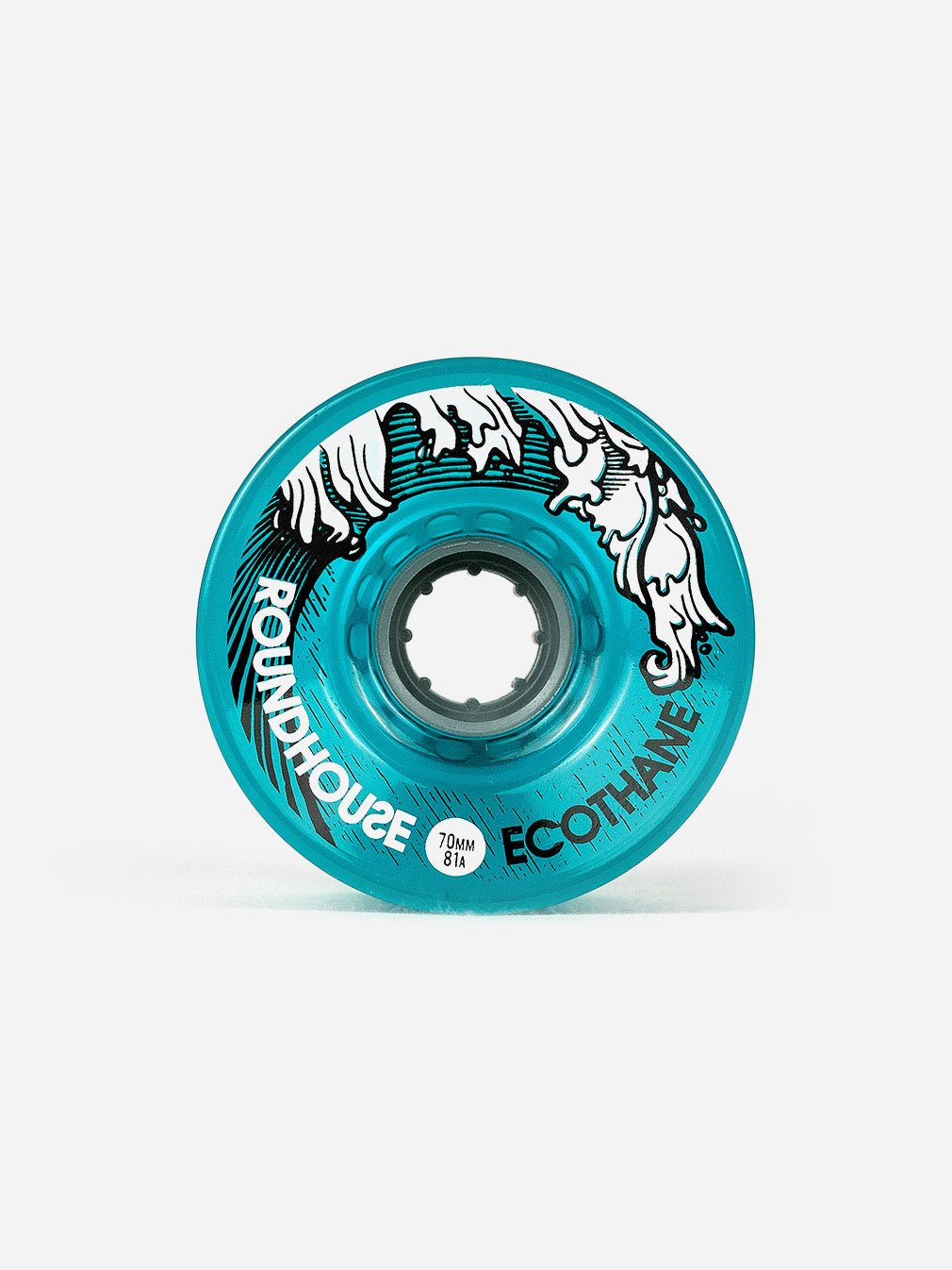 Roundhouse Mag Eco Wheels Aqua, 70mm, 81A - Youth Lagoon