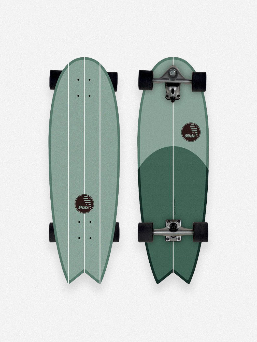 Slide Swallow Saladita 33" Surfskate - Youth Lagoon