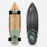 SwellTech Hybrid San O' 36" Surfskate - Youth Lagoon