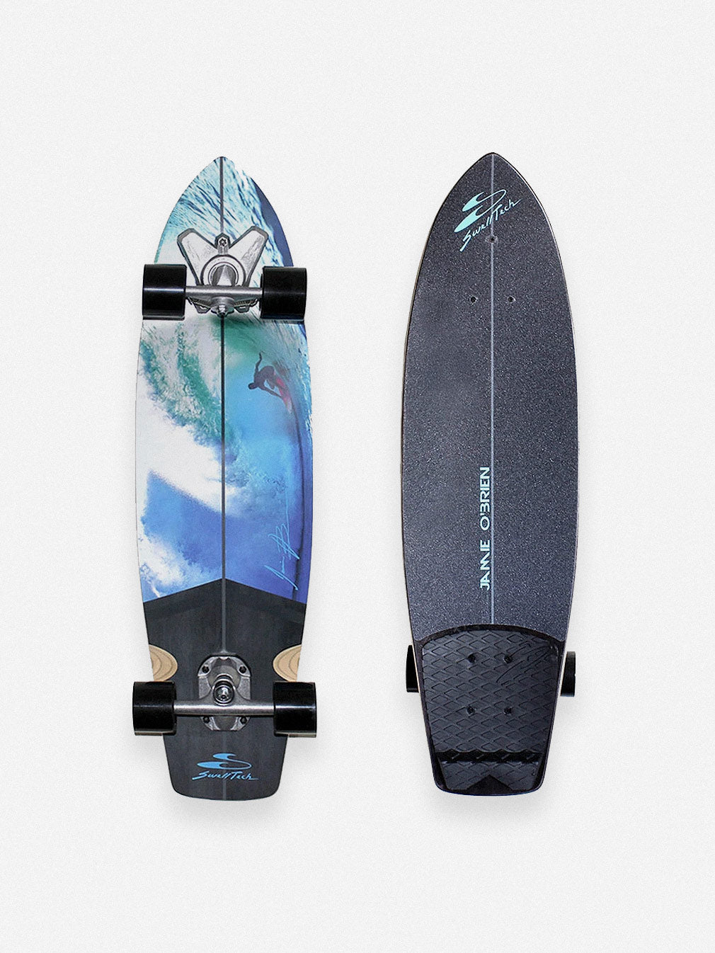 SwellTech J.O.B Banzai 36" Surfskate - Youth Lagoon