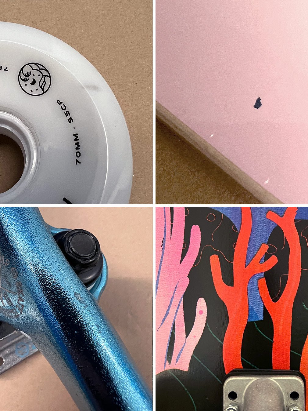 The Reef 38" Surfskate Deck (B-Stock) - Youth Lagoon