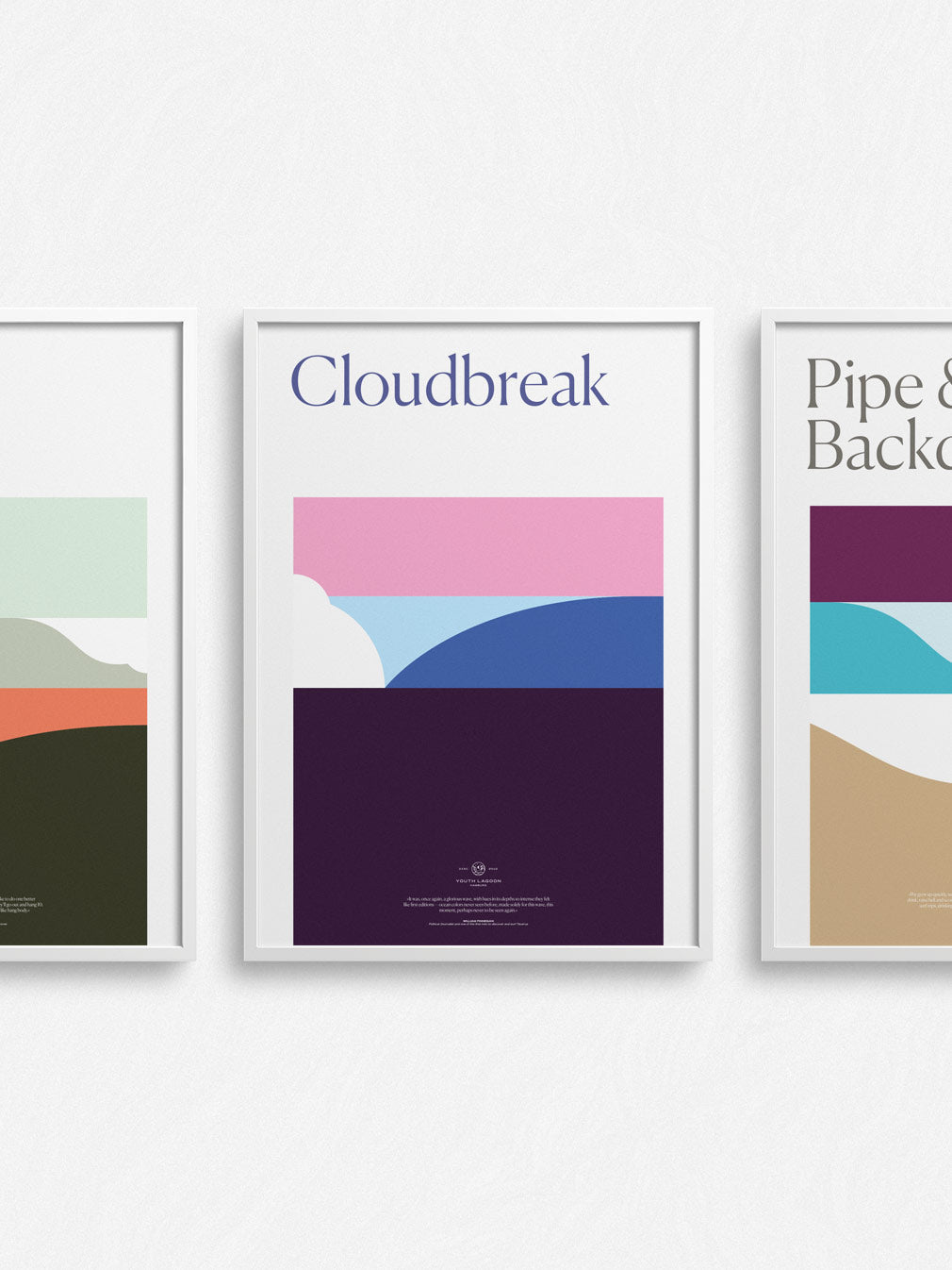 'Waves' Set-of-3 — Fine Art Print - Youth Lagoon