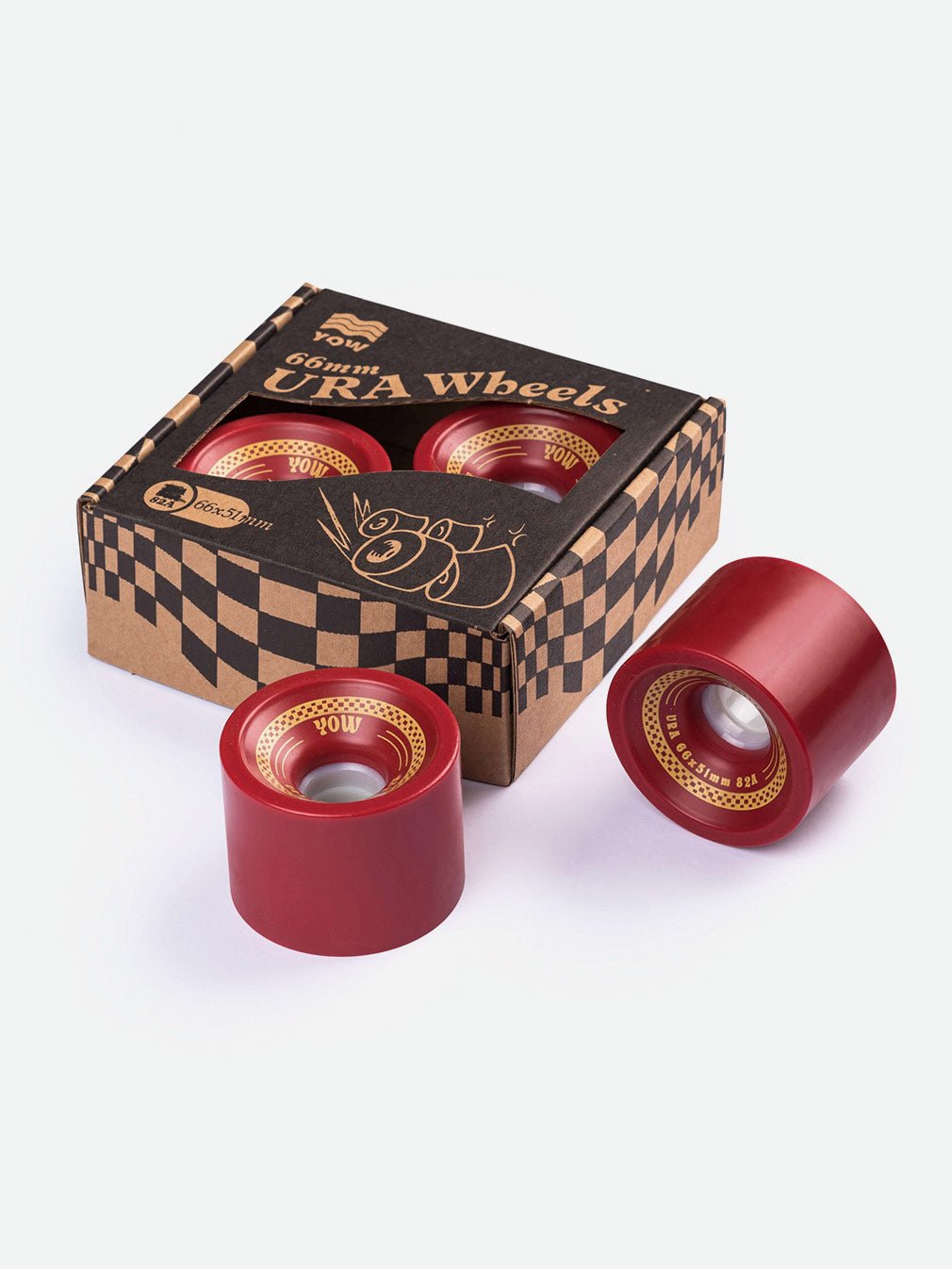 YOW Surfskate Wheels Ketchup 66mm, 82A - Youth Lagoon