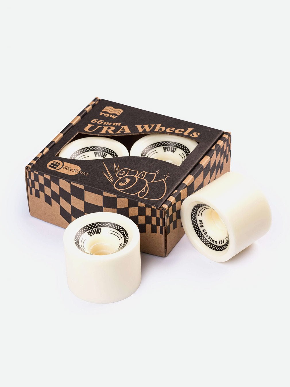 YOW Surfskate Wheels Mayo 66mm, 78A - Youth Lagoon