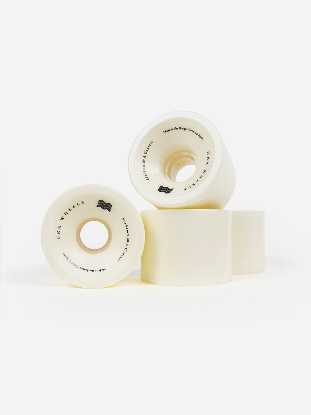 YOW Ura Wheels 66mm, 80A Raw White - Youth Lagoon