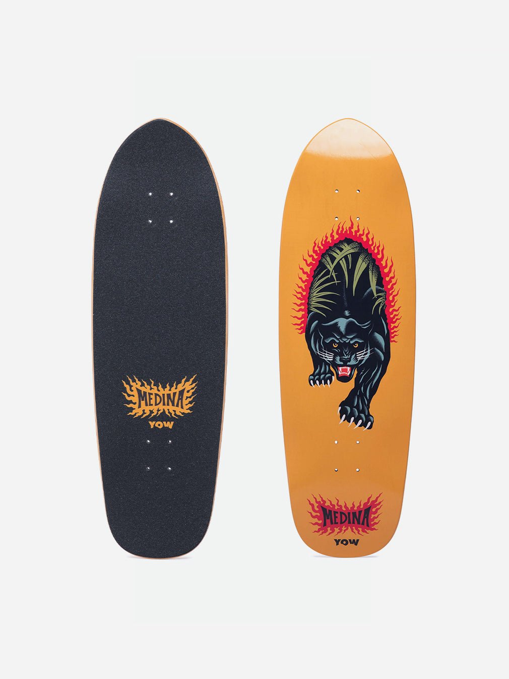 YOW x Medina Panthera 33.5" Surfskate Deck - Youth Lagoon