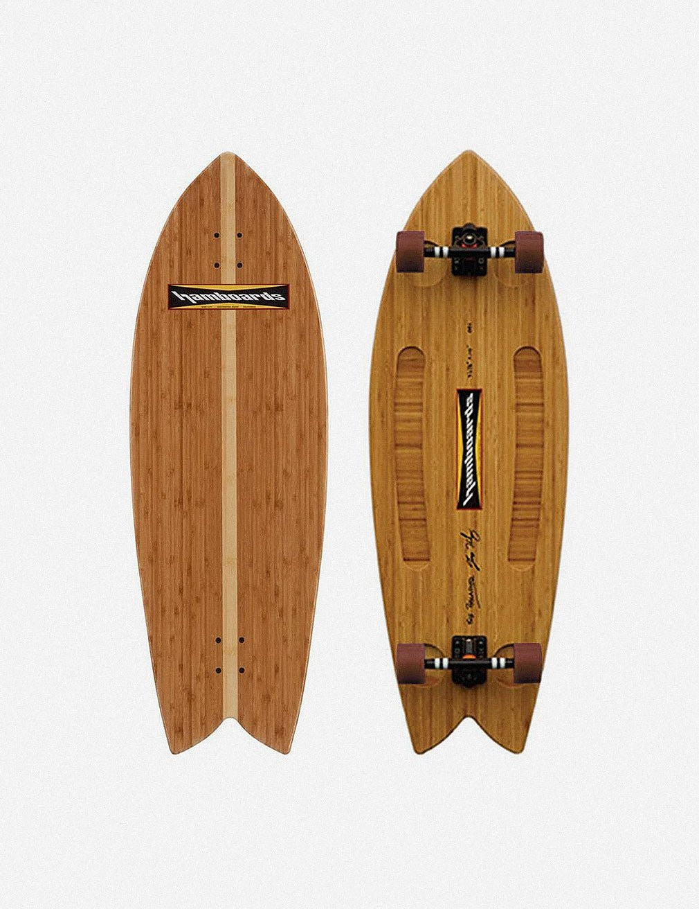 Hamboard Pescadito 43″ Surfskate - Youth Lagoon