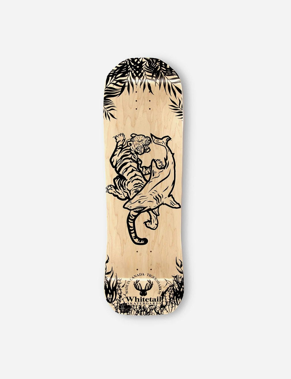 Whitetail TigerShark Surfskate Deck - Youth Lagoon