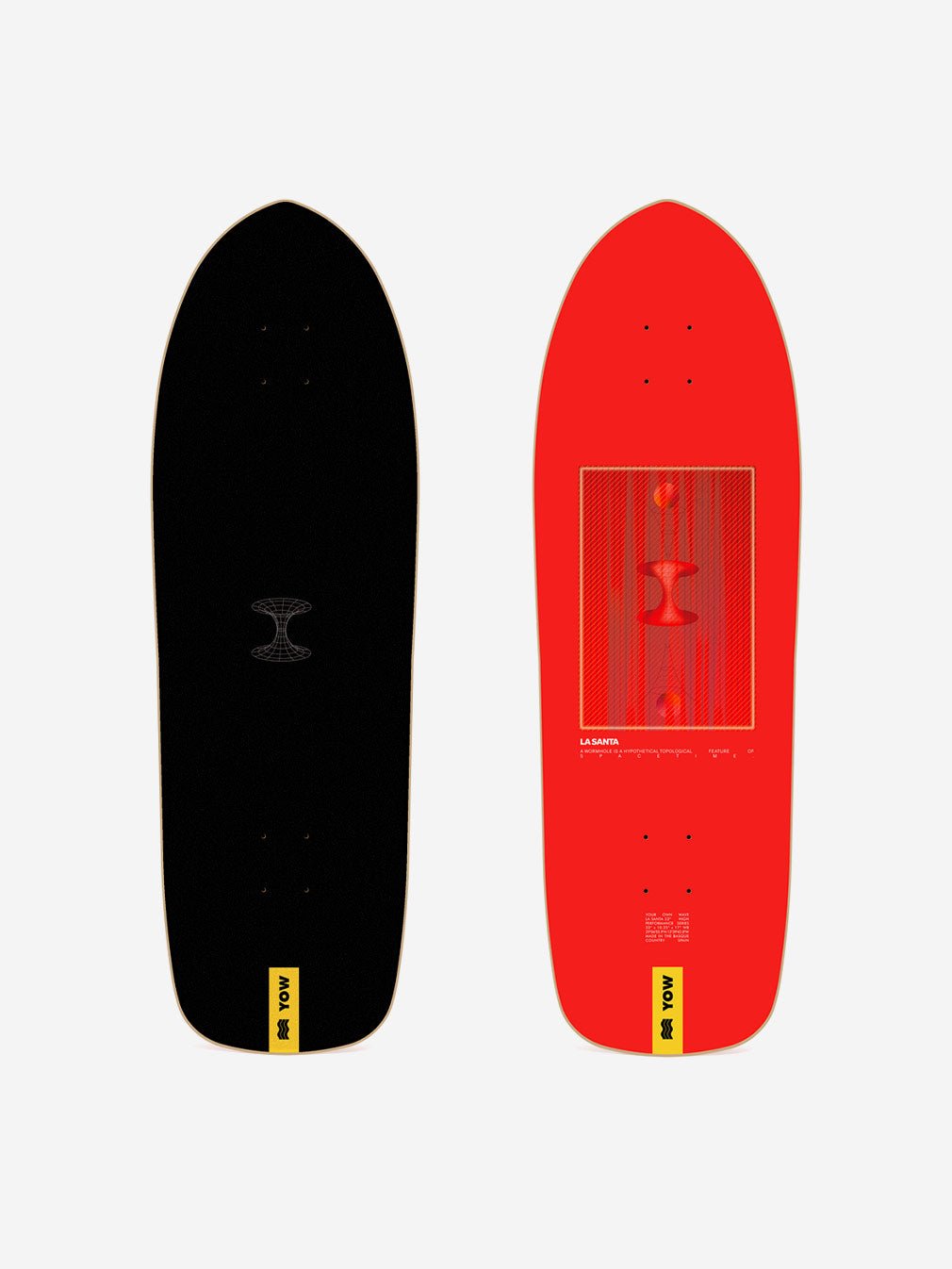 YOW La Santa 33" Surfskate Deck | 2024 - Youth Lagoon