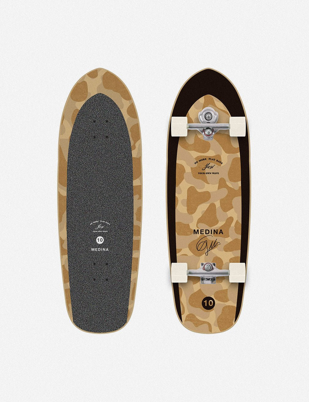 YOW Medina Camo 33.5" Surfskate - Youth Lagoon