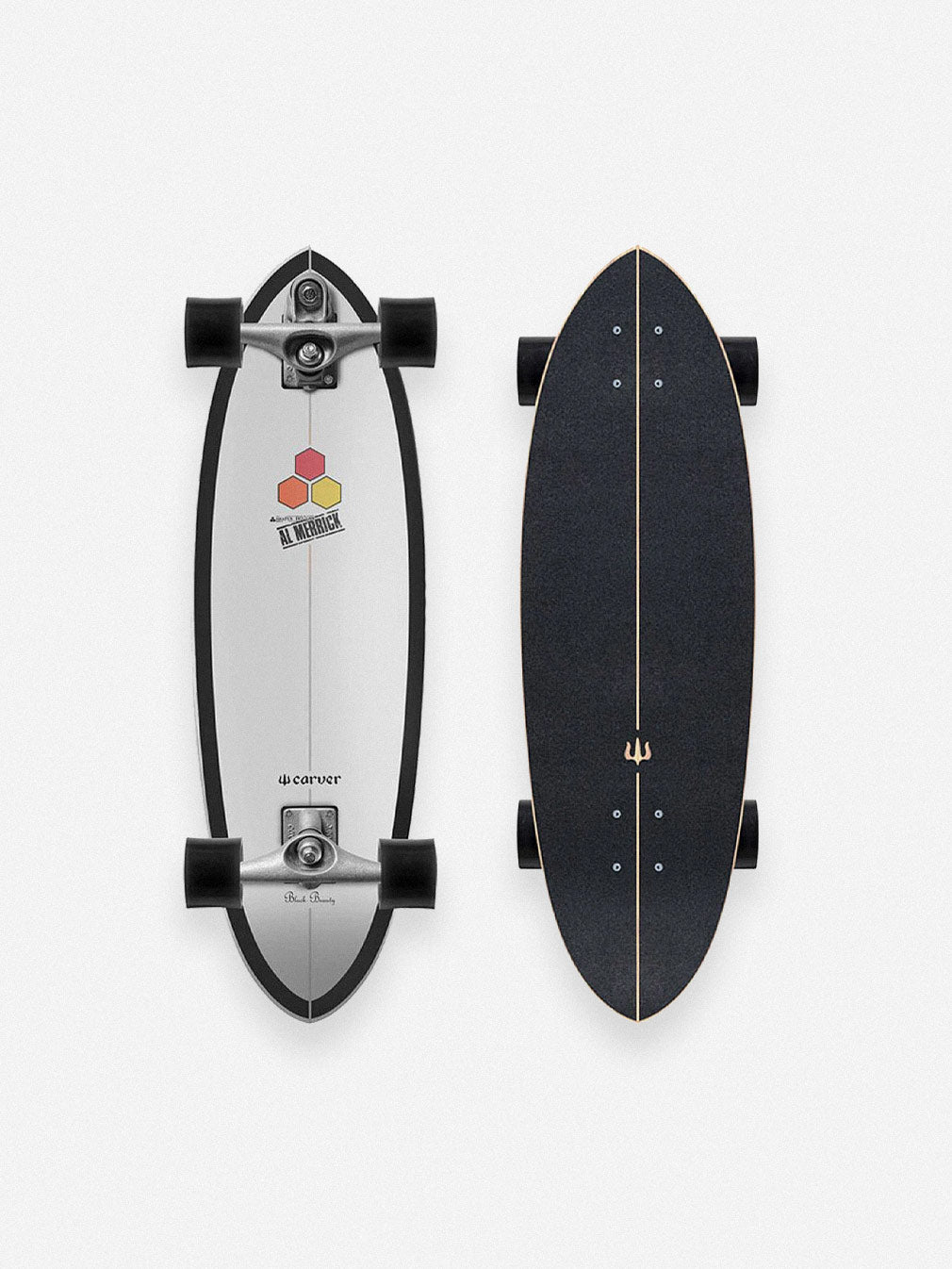 Carver CI Black Beauty C7 31.75" Surfskate - Youth Lagoon
