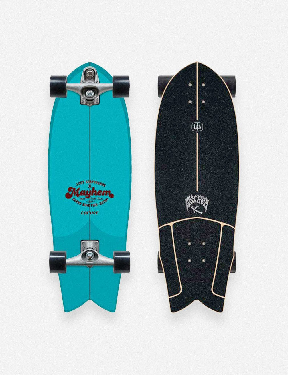 Carver RNF Retro C7 29.5" Surfskate - Youth Lagoon