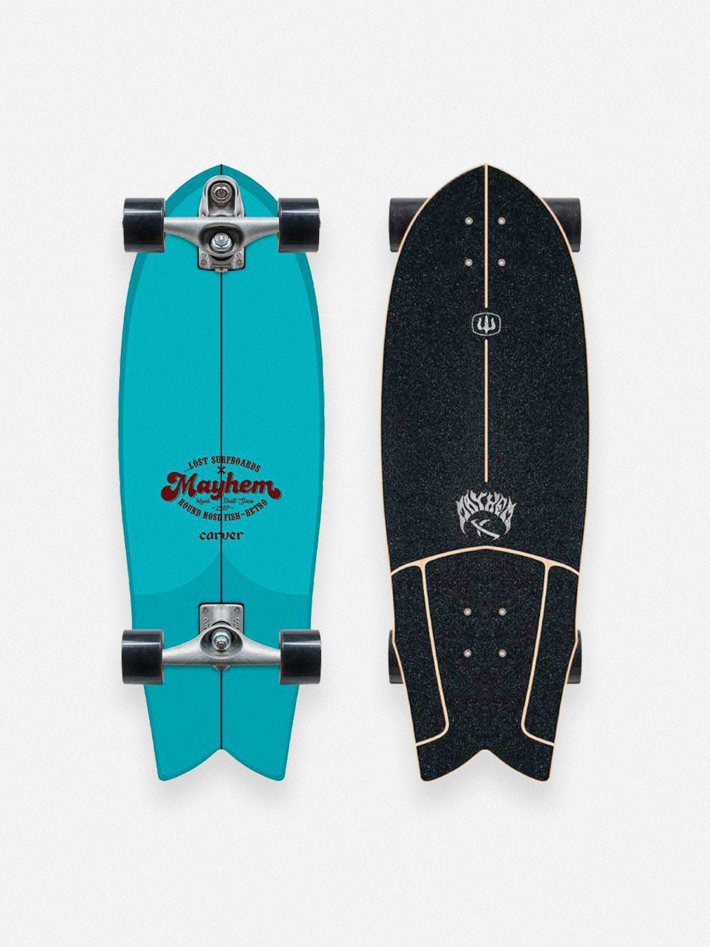 Carver RNF Retro C7 29.5" Surfskate - Youth Lagoon