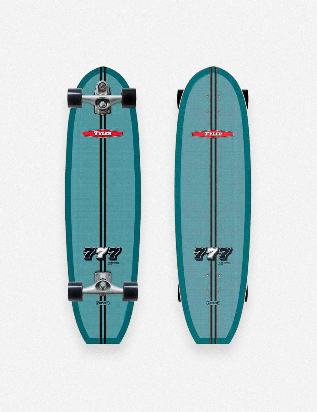 Carver Tyler 777 C7 36.5" Surfskate - Youth Lagoon