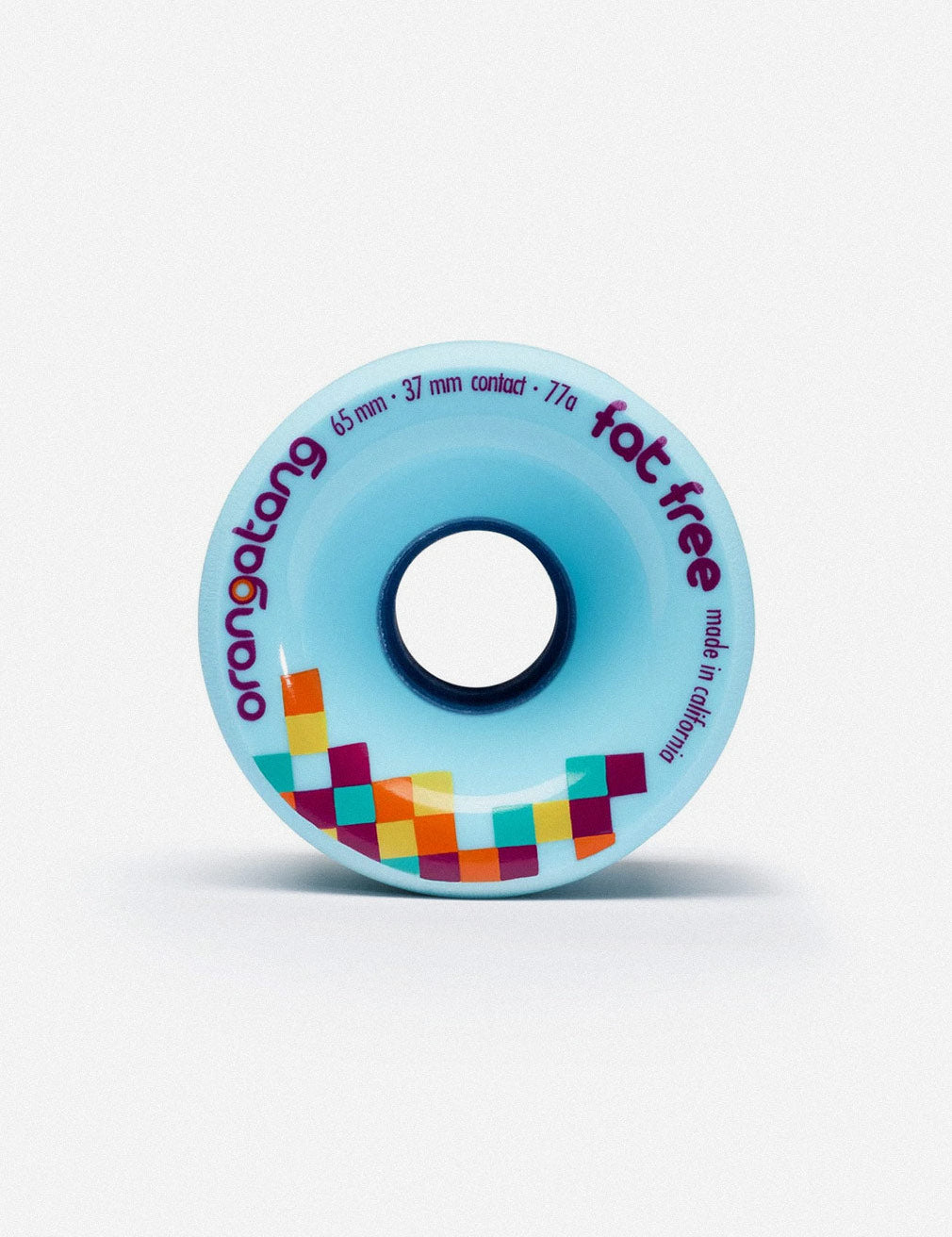 Orangatang Fat Free Wheels 65mm, 77A - Youth Lagoon